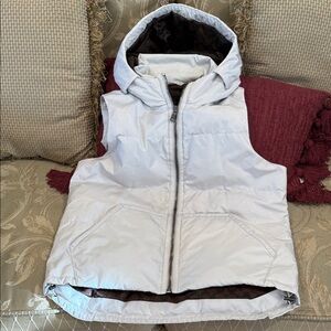 Coach Men's Light Gray Puffer Vest